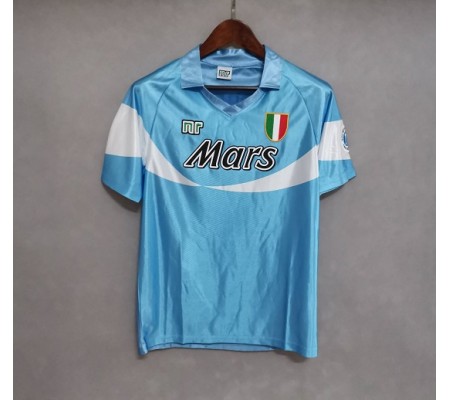 Napoli 90/91 Home Blue Special Soccer Jersey